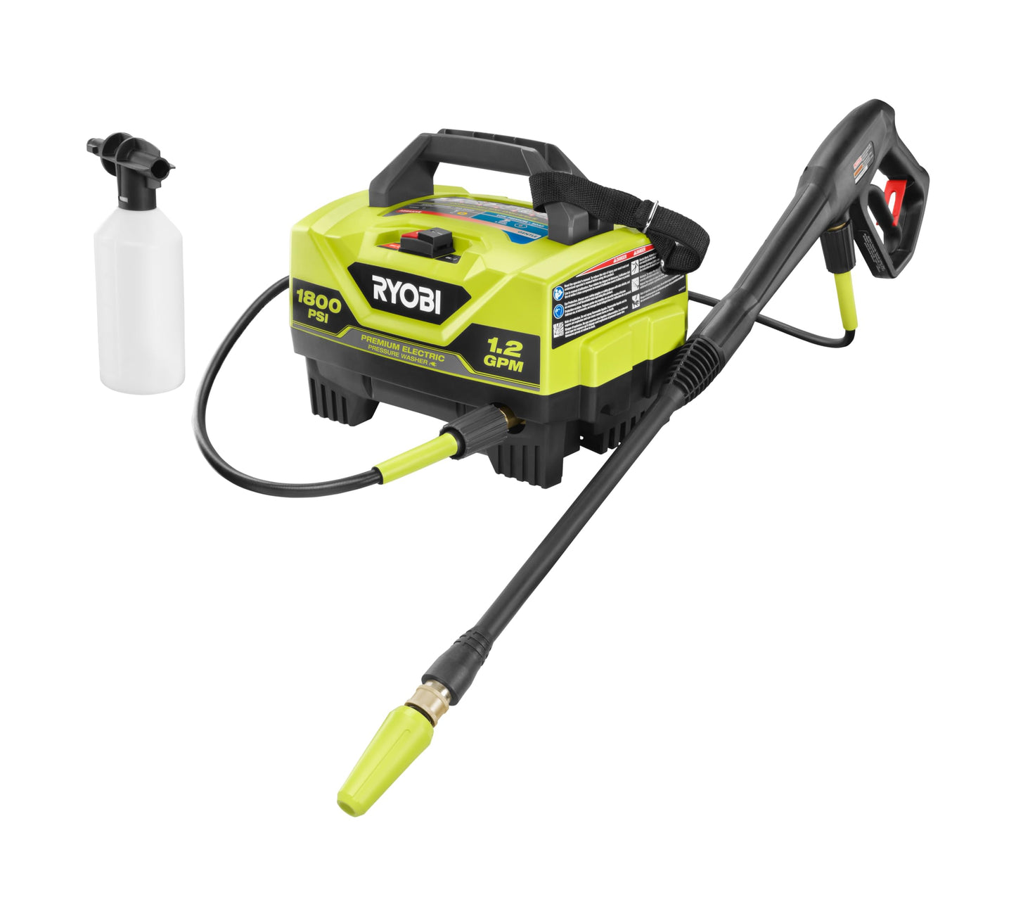 1800 PSI Electric Pressure Washer