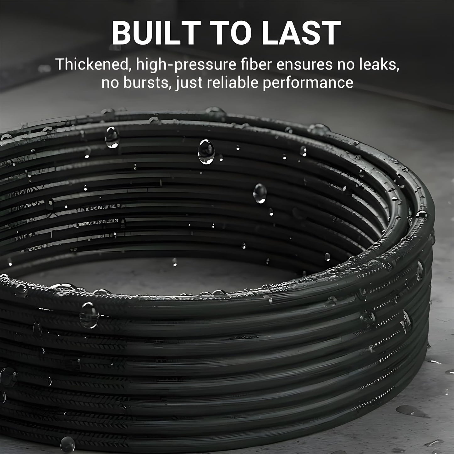 High Pressure Drain Cleaner Hose 5800 PSI, Triple Layer Burst-Proof PVC & Stainless Steel Sewer Jetter Hose Kit, Universal Pressure Washer Drain Unblocker (3-Nozzle-15Ft Explosion-Proof Pipe)