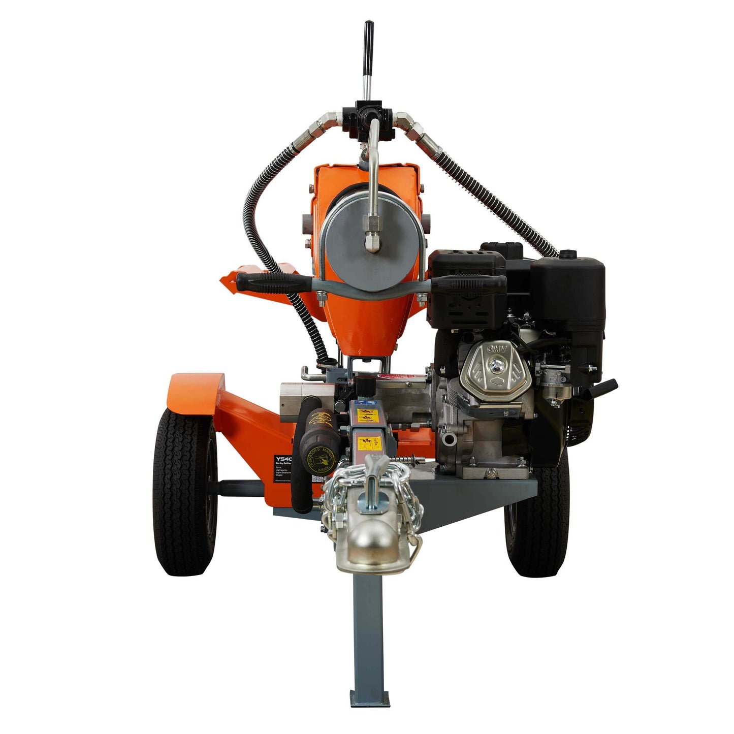 Yardmax Gas Log Splitter 40 Ton 2-Way Half Beam Briggs & Stratton Engine XR1450