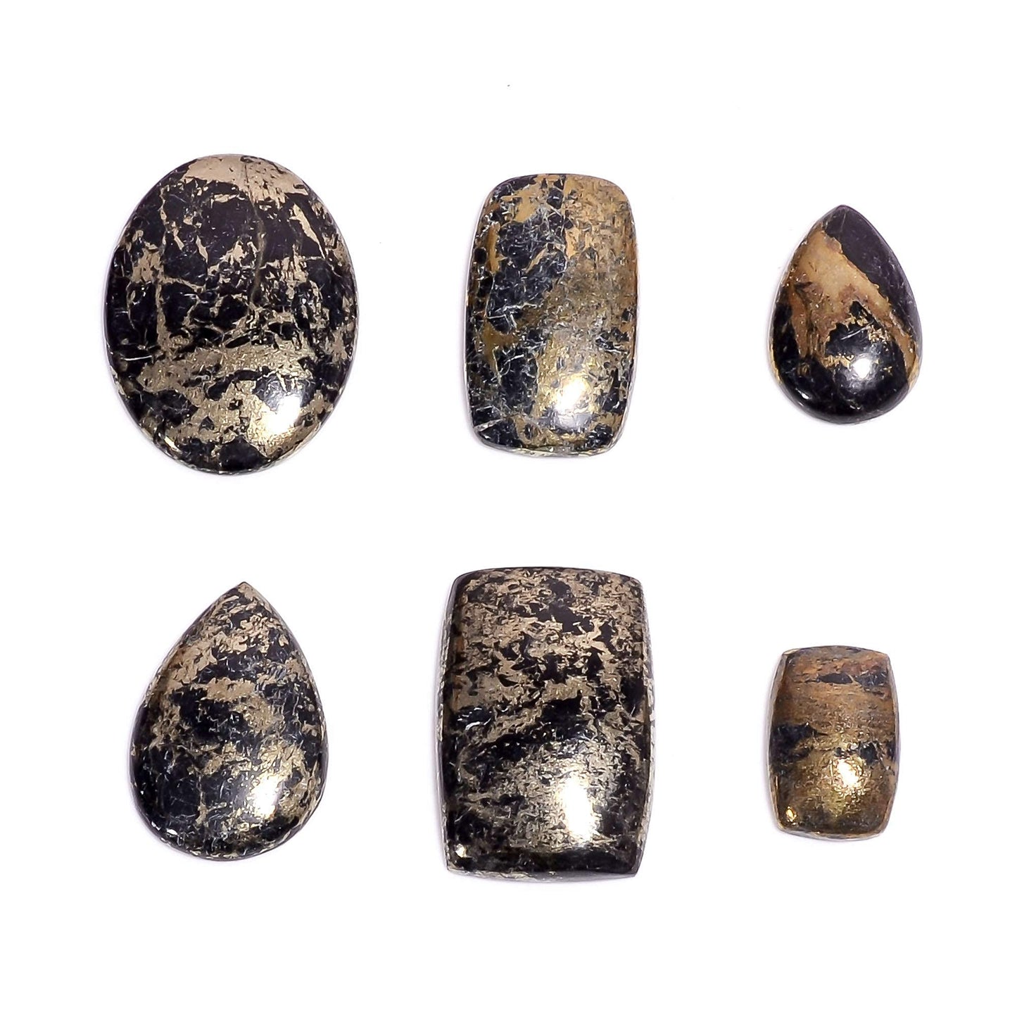 3-4 pcs Apache Gold Gemstone Wholesale Cabochons Lot, Jewelry Making Loose Gemstone, Polished Home Decor Specimen, DIY, Wire Wrapping, Reiki, Healing Crystals, Bulk Gemstone Deal 90 to 100 carats