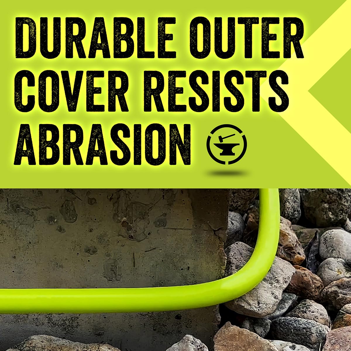 Flexzilla Garden Hose 5/8 in. x 25 ft., Lightweight All-Weather Water Hose, Durable and Flexible, Leak-Free Connections