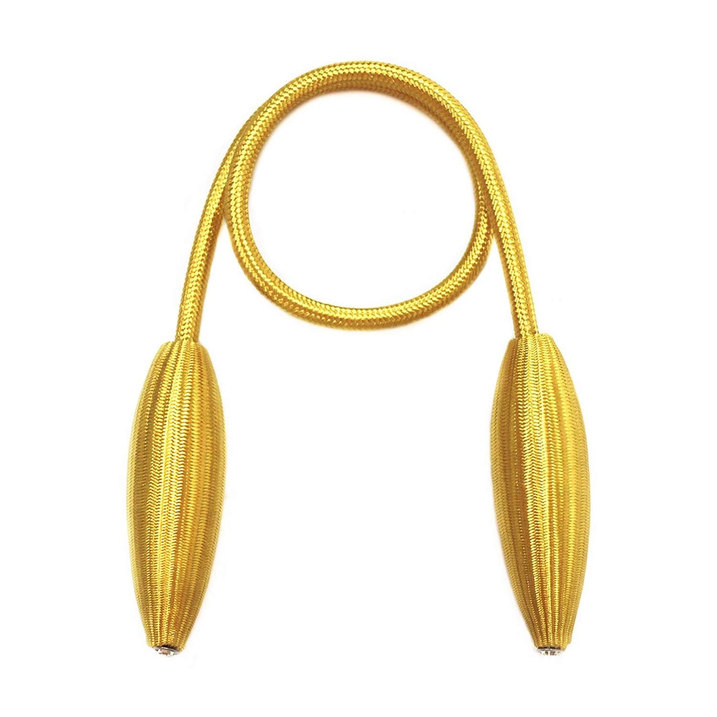 SWTOOL 2-Pack Curtain Holdbacks Curtains Tiebacks Home Decorative Window Drape Twist TieBacks Random Modelling Curtain Holdbacks (Gold)