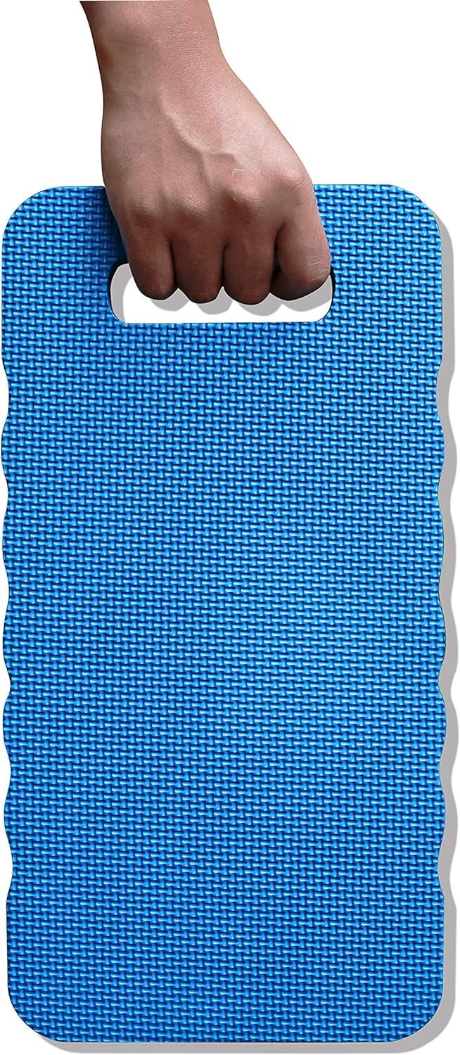 Black Duck Brand Large Kneeling Pads 15" x 7" for Gardening, Cleaning & Repairs – 3 Pack – Waterproof, Lightweight & Durable for Indoor & Outdoor Use