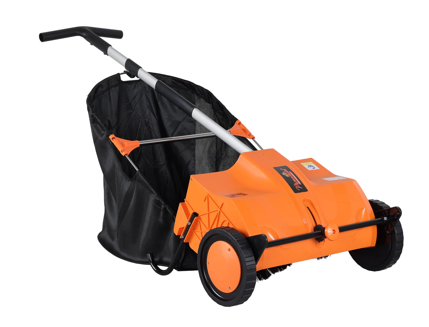 Provoonsint 21 inch Lawn Sweeper, Walk Behind, dust Prove