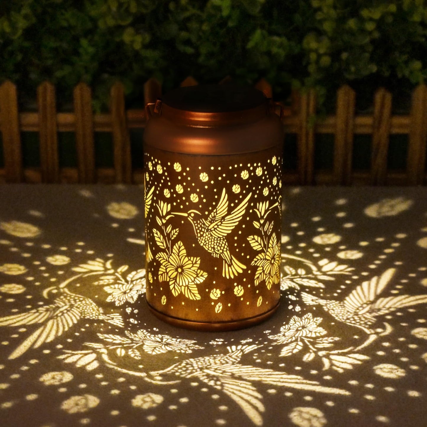 Mothers Day Gifts for Mom Grandma - Birthday Day Gifts for Women, Hummingbird Solar Lantern Outdoor Waterproof, Garden Decor