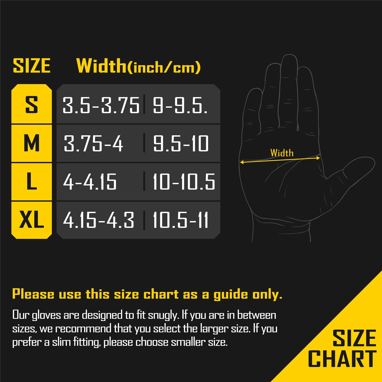 COOLJOB Hi-vis Reflective Safety Work Garden Gloves for Men Women, Faux Leather Utility Mechanic Gloves with Grip, 2 Pairs, Medium, Yellow