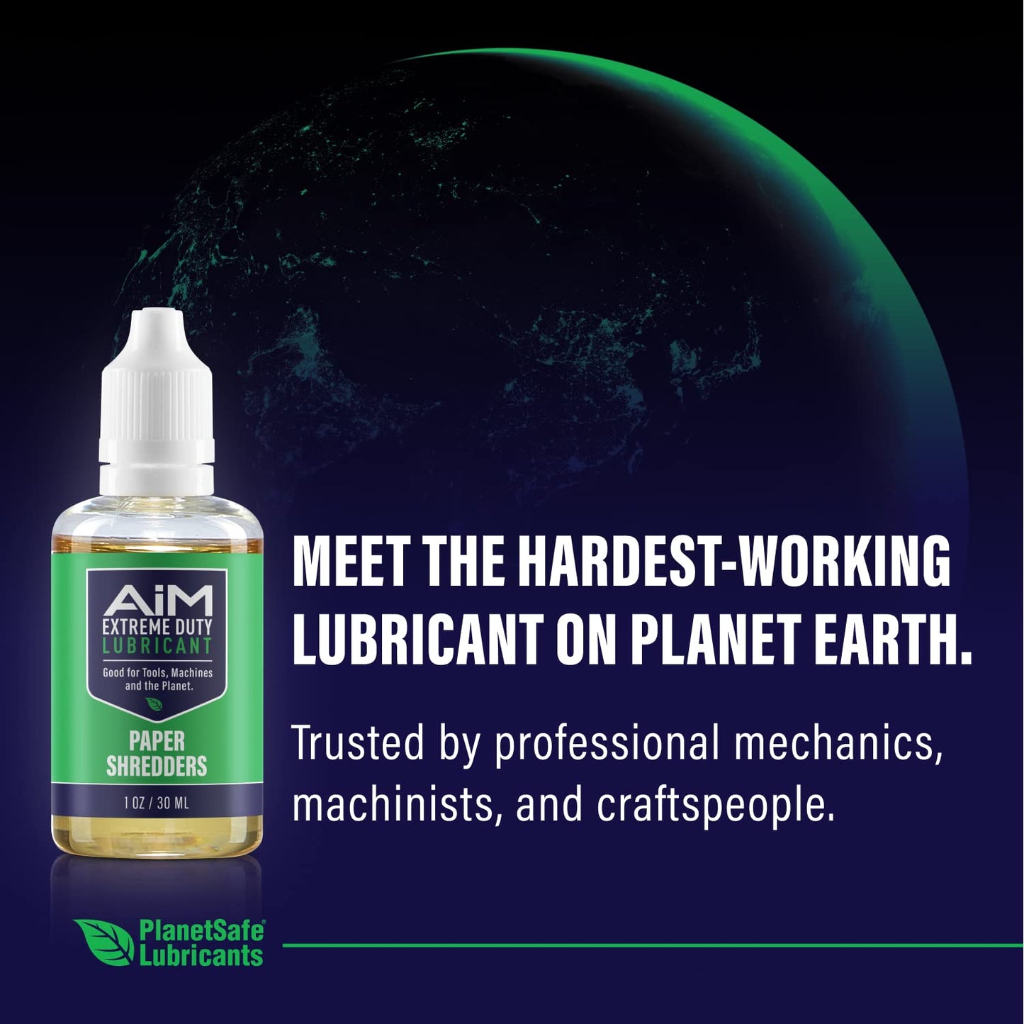 PlanetSafe Lubricants Hedge Trimmer Oil for Blades - 1 oz + 4 oz - Spray & Cleaner for Tools - Lubricating Oil for Mini Chainsaw - Resin Solvent for Hedge Trimmer - Made in the USA