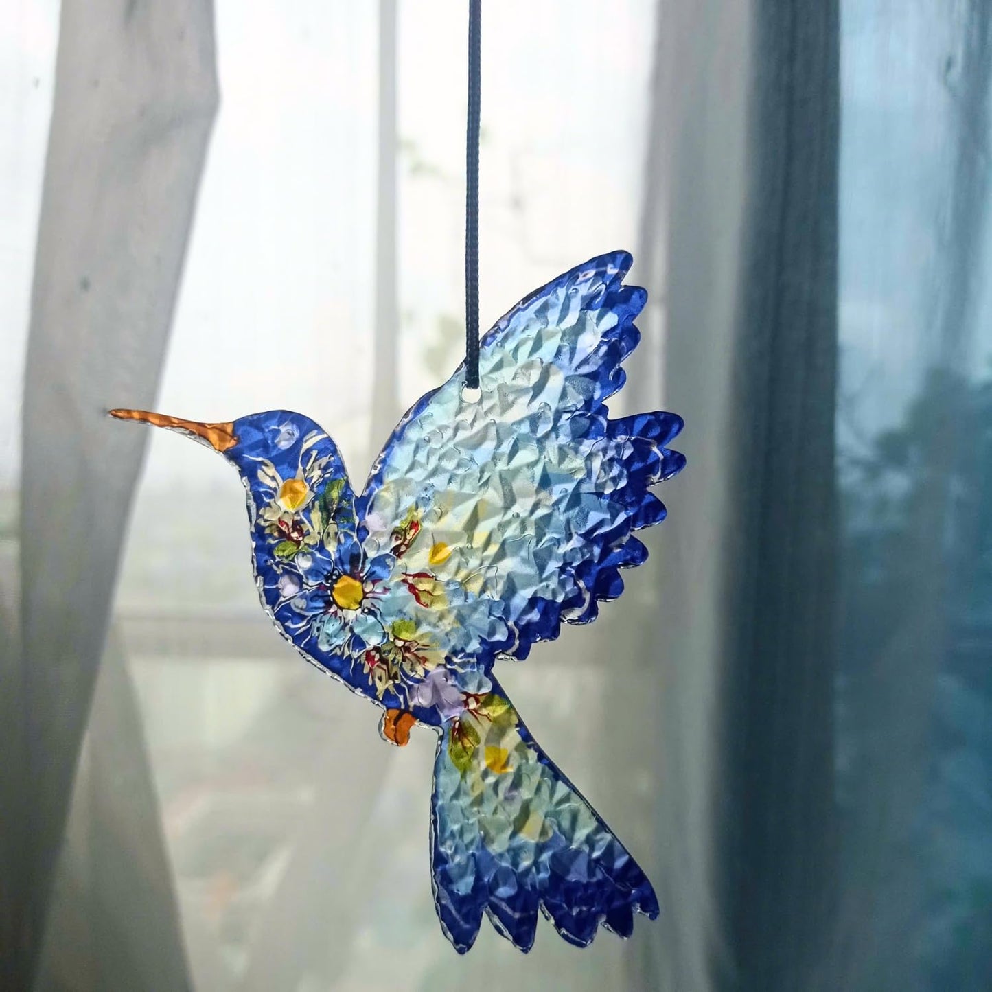Hummingbird Gifts for Women – Hummingbird Suncatcher for Window – Acrylic Suncatcher Birds Decor – Gifts for Girls, Friends - Humming Bird Gifts Ideas - Valentines Tree Ornaments