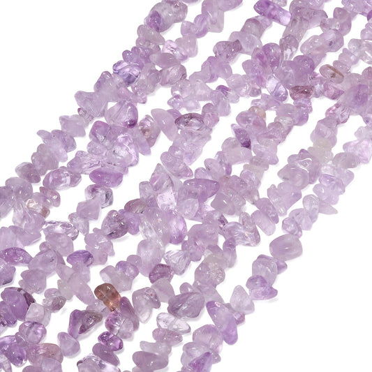 30in Purple Jade Natural Chip Stone Beads 5-8mm About 230pcs, Irregular Drilled Purple Bead for Bracelets Jewelry Making Supplies for Adults, DIY Crafts.