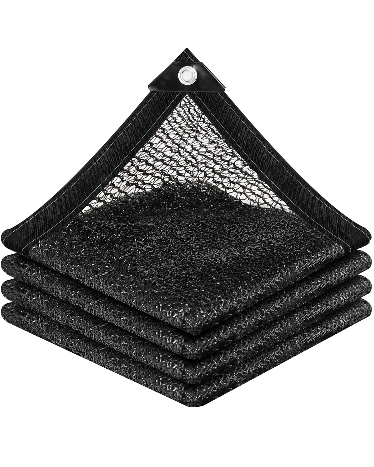 vensovo 30% Sunblock Shade Cloth Net Black Resistant - 8x12 Ft Garden Shade Mesh for Plant Cover, Greenhouse, Chicken Coop, Kennels, Tomatoes Plants