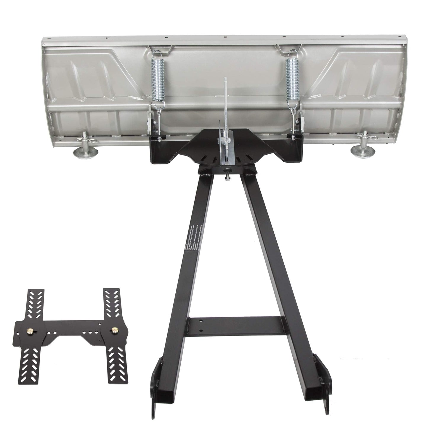 ECOTRIC ATV Snow Plow Blade Adjustable 48" Complete Universal Kit Compatible with Honda Kawasaki Polaris (You Will Receive 2 Packages)