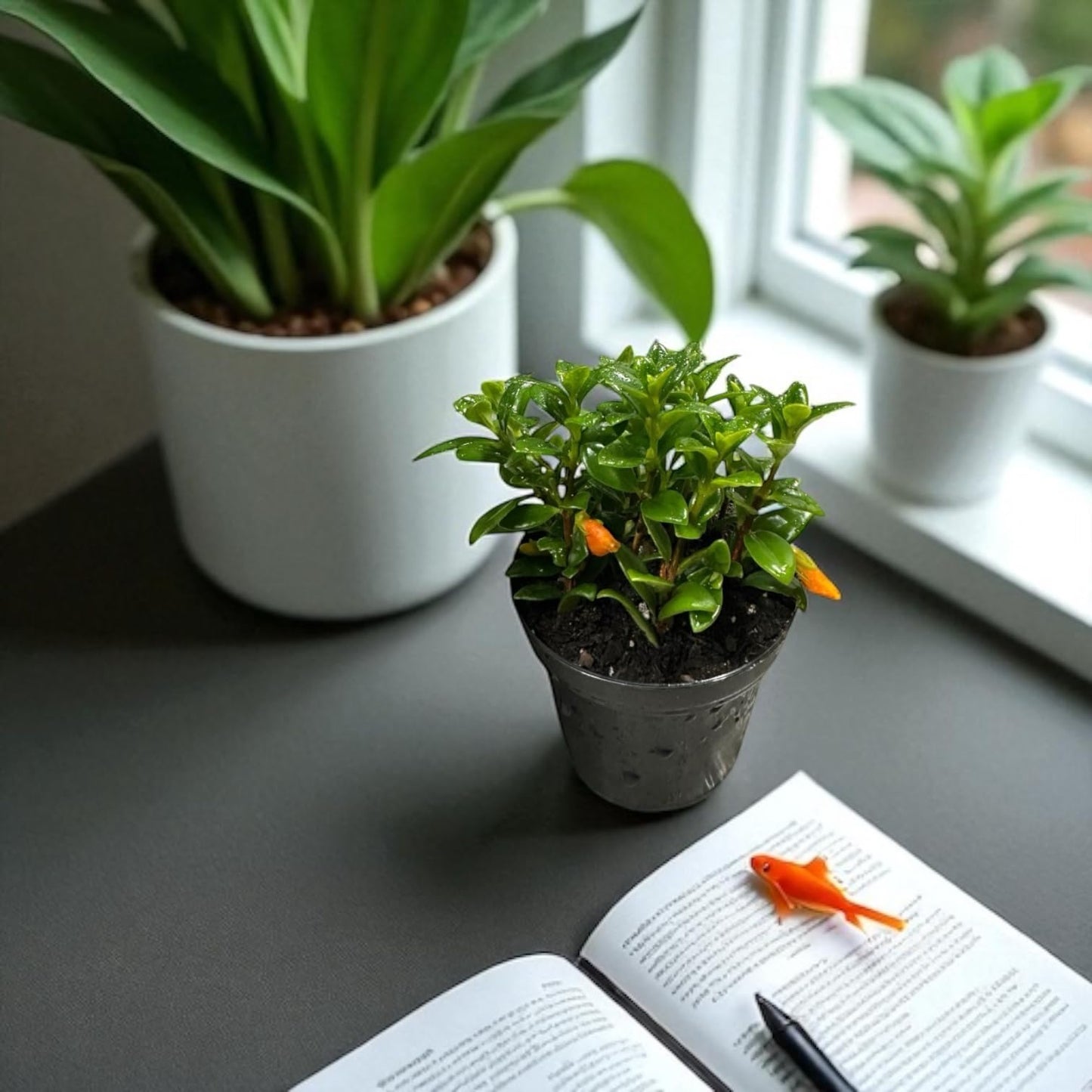 Trailing Goldfish Plant Live, Pet Friendly, Live Indoor Plant, 4 inch Pot - Hopewind Plants Shop