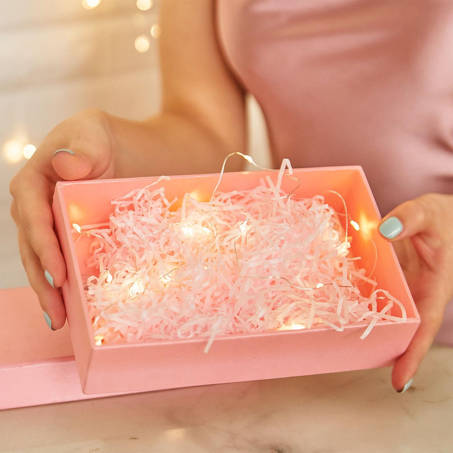 Etinga 12-Pack Fairy String Lights, 7ft 20 LEDs Each, Battery Operated Copper Wire Lights, Warm White Decorative Lights for Wedding, Party, Christmas, Holiday Décor & DIY Crafts