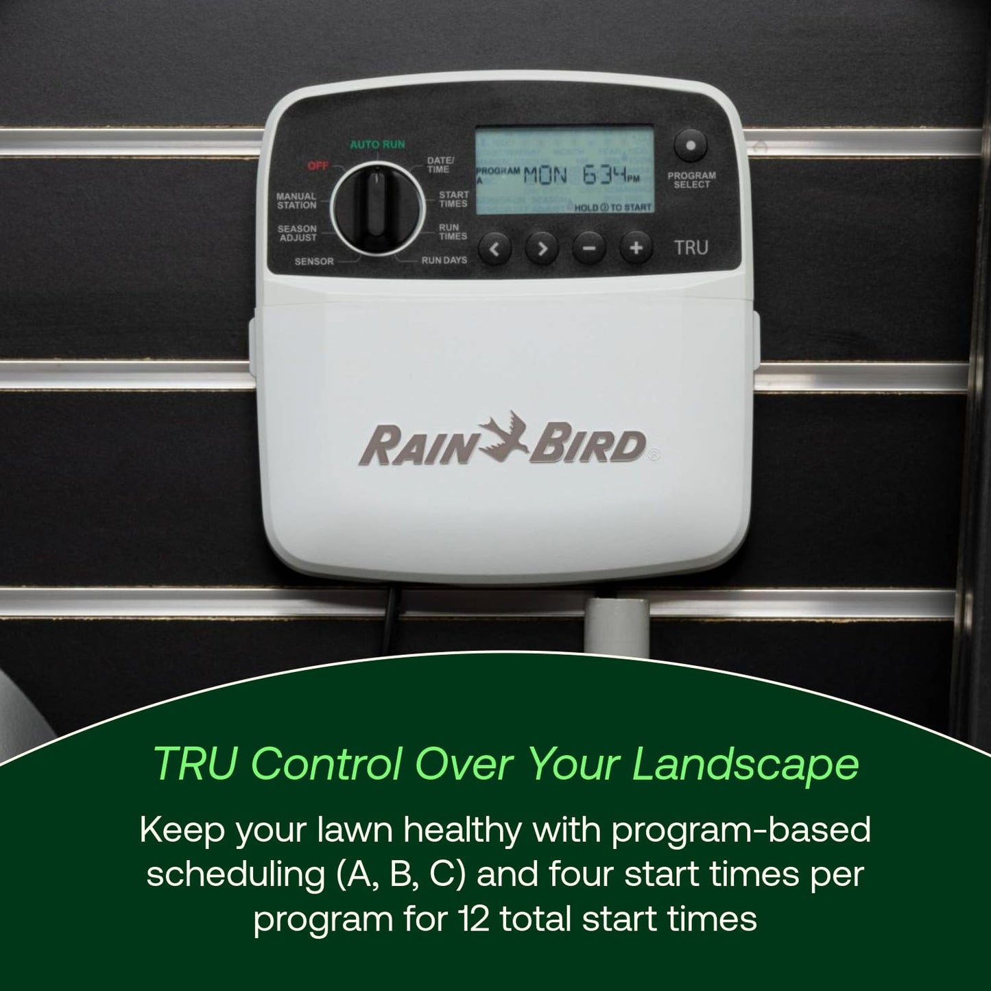 Rain Bird TRU6I Program-Based Indoor Irrigation Controller/Timer, WiFi Ready, 6-Zone/Station