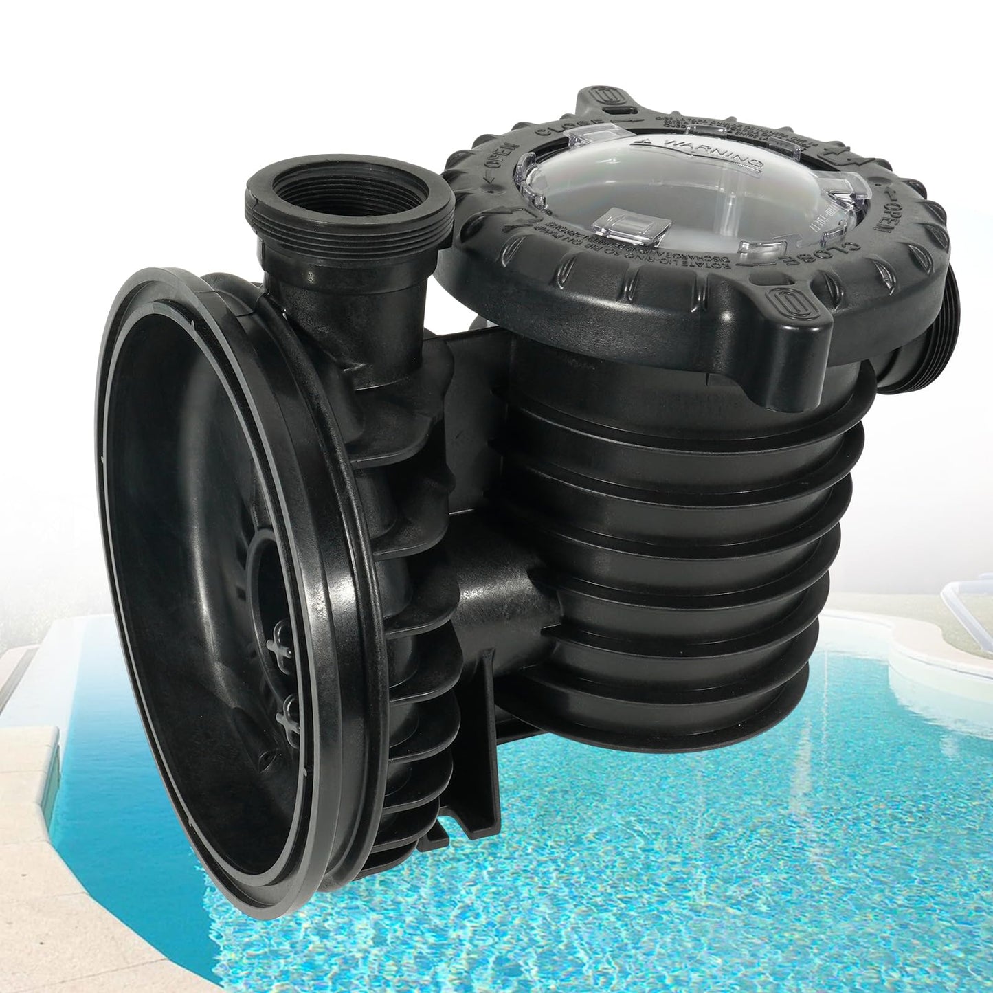 loosoo 17307-0110S Pool Pump Tank Body Assembly Compatible with Pentair Sta-Rite IntelliPro, Max-E-Pro Series, Trap Body Assembly, Pool And Spa Inground Pump