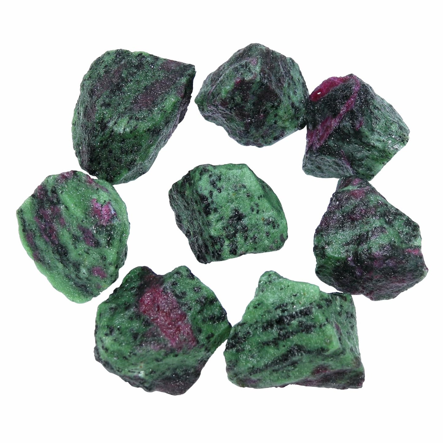 Nvzi Raw Ruby Zoisite Crystals Bulk, Real Gemstones and Crystals, Rocks and Minerals, Healing Crystals, Quartz Crystals and Healing Stones, Cuarzos Originales De Energia Y Piedras(1LB)