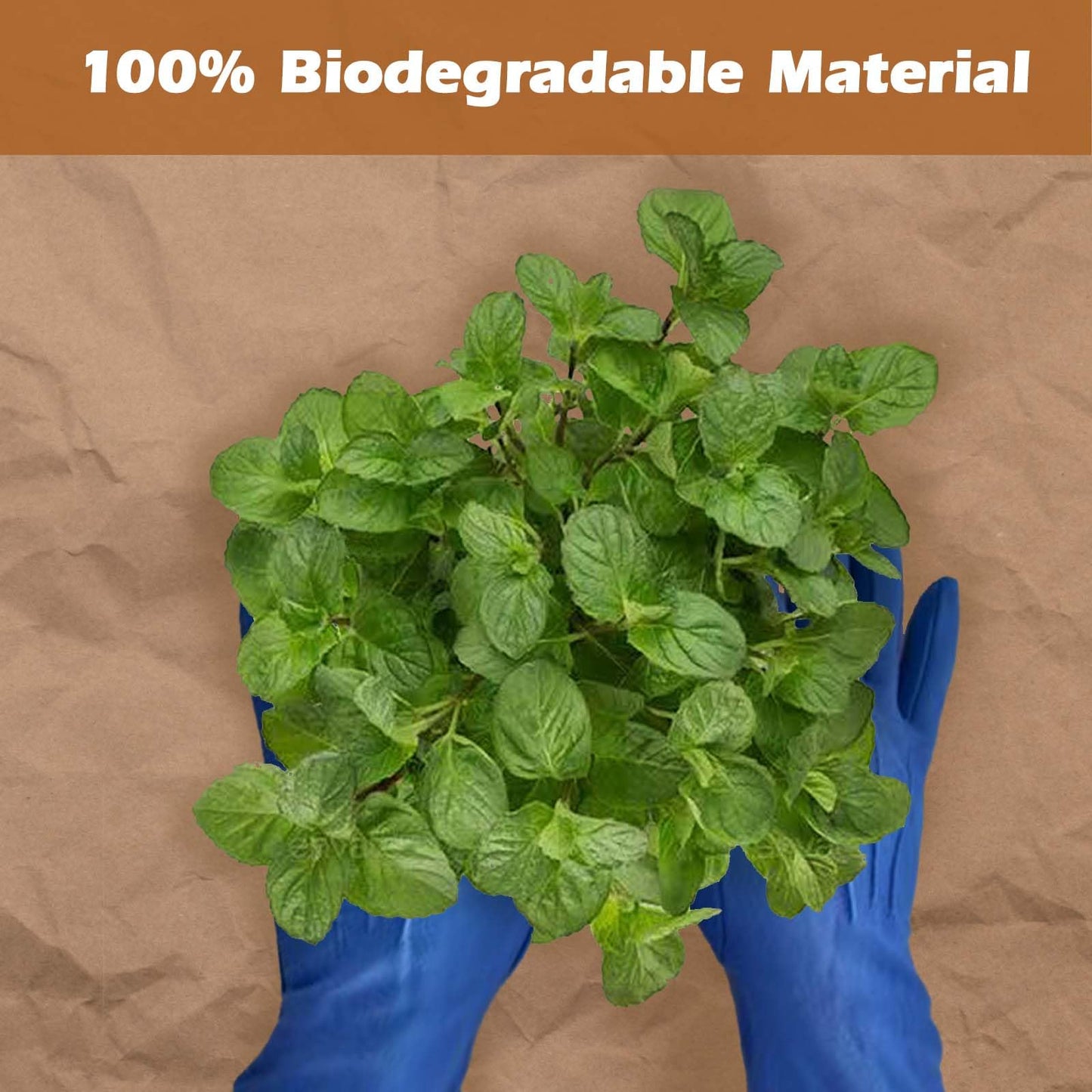 gjkldcvb 4 x 50 Ft Biodegradable Paper Weed Barrier Heavy Duty Biodegradable Landscape Fabric Garden Bed Grass Garden Paper Weed Control Barrier Weed Paper for Landscaping