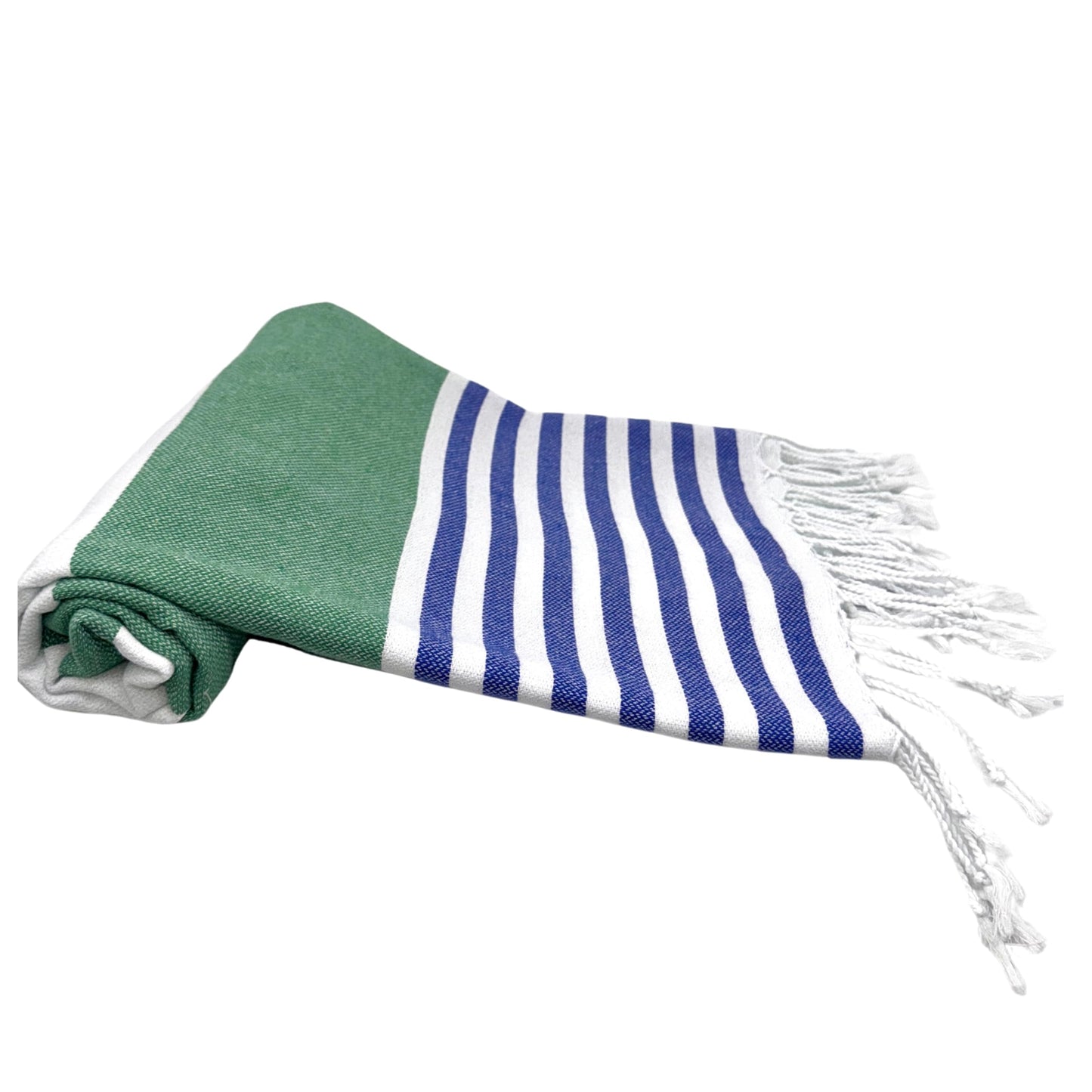 100% Cotton Turkish Beach Towels Great for Beach, Bathroom Towels Adult Travel Essentials Cruise Accessories Vacation Yoga Mat Soft Feel High Absorbent Sand Free Quick Dry (Marine Blue)