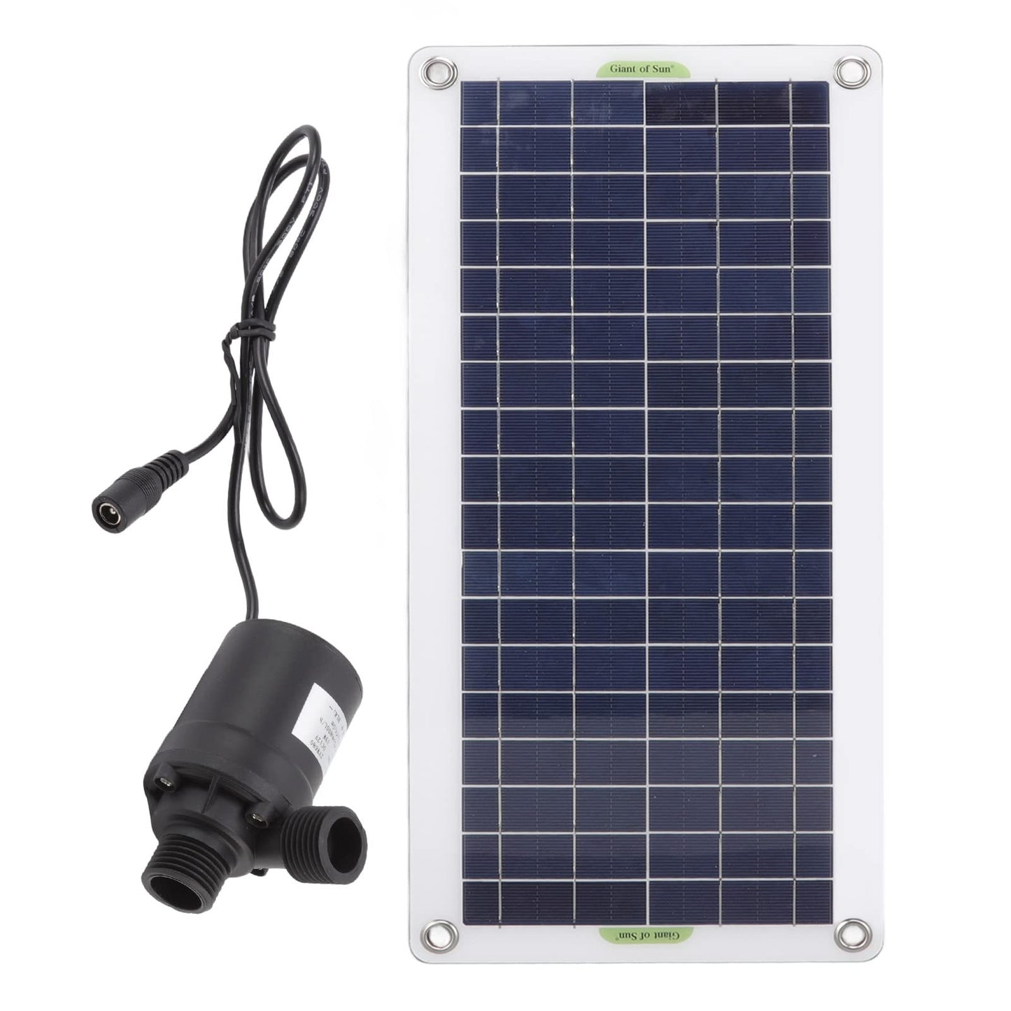 Solar Water Fountain Pump, 30W Solar Water Pump with Solar Panel, Outdoor Solar Powered Fountain Water Pump Kit for Bird Bath Garden Small Pond Fish Tank Pool Patio