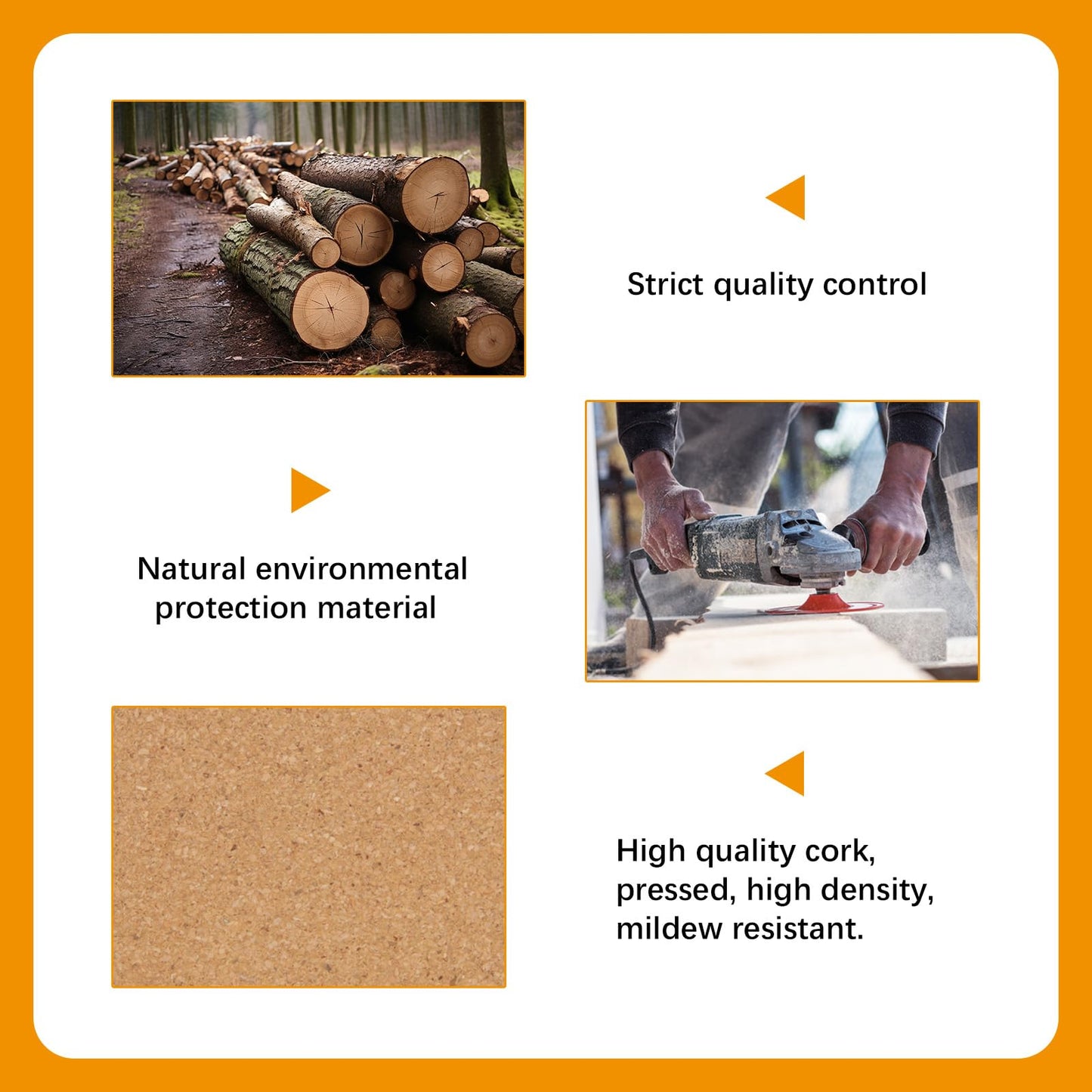 18 Pcs Cork Coasters with Lip,Absorbent Drink Coaster with Grooved Round Edge,Non-Slip,Heat-Resistant,Suitable for Mugs, Glasses,Coffee Coasters for Home Tabletop Decoration