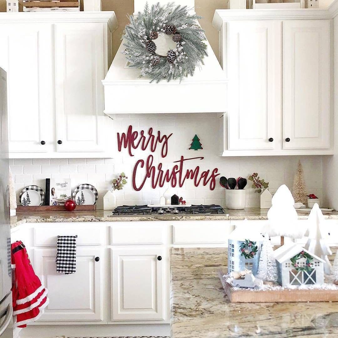 Christmas Wreath for Front Door 26" Large White Xmas Wreath with Frosted Pinecone Berries Battery Operated LED Wreath for Christmas Outdoor Window Fireplaces Walls Home Winter Decor, Briful