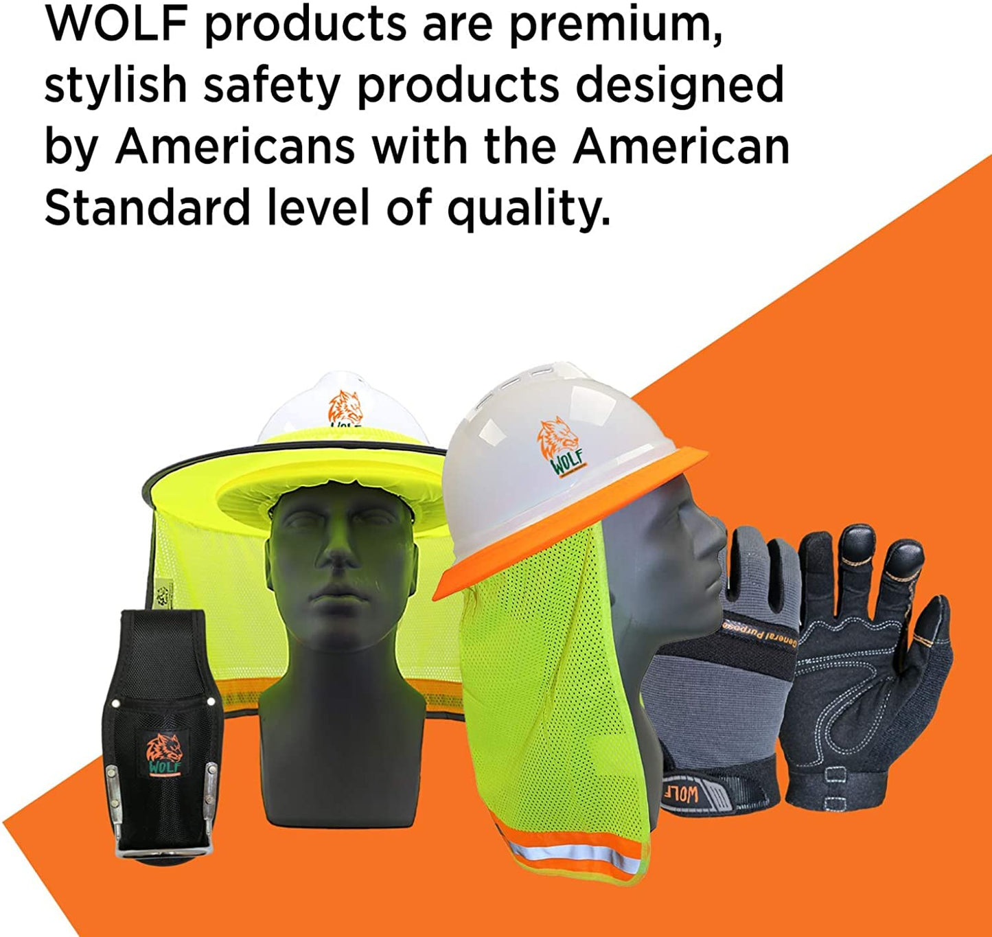 WOLF High-Viz Green Ultra-Thin PU Palm Coated Work Glove, Indoor/Outdoor, Construction, Maintenance, Gardening, Mechanic, Warehouse, Multi-Purpose, Flexible Grip, Small (Pack of 12)