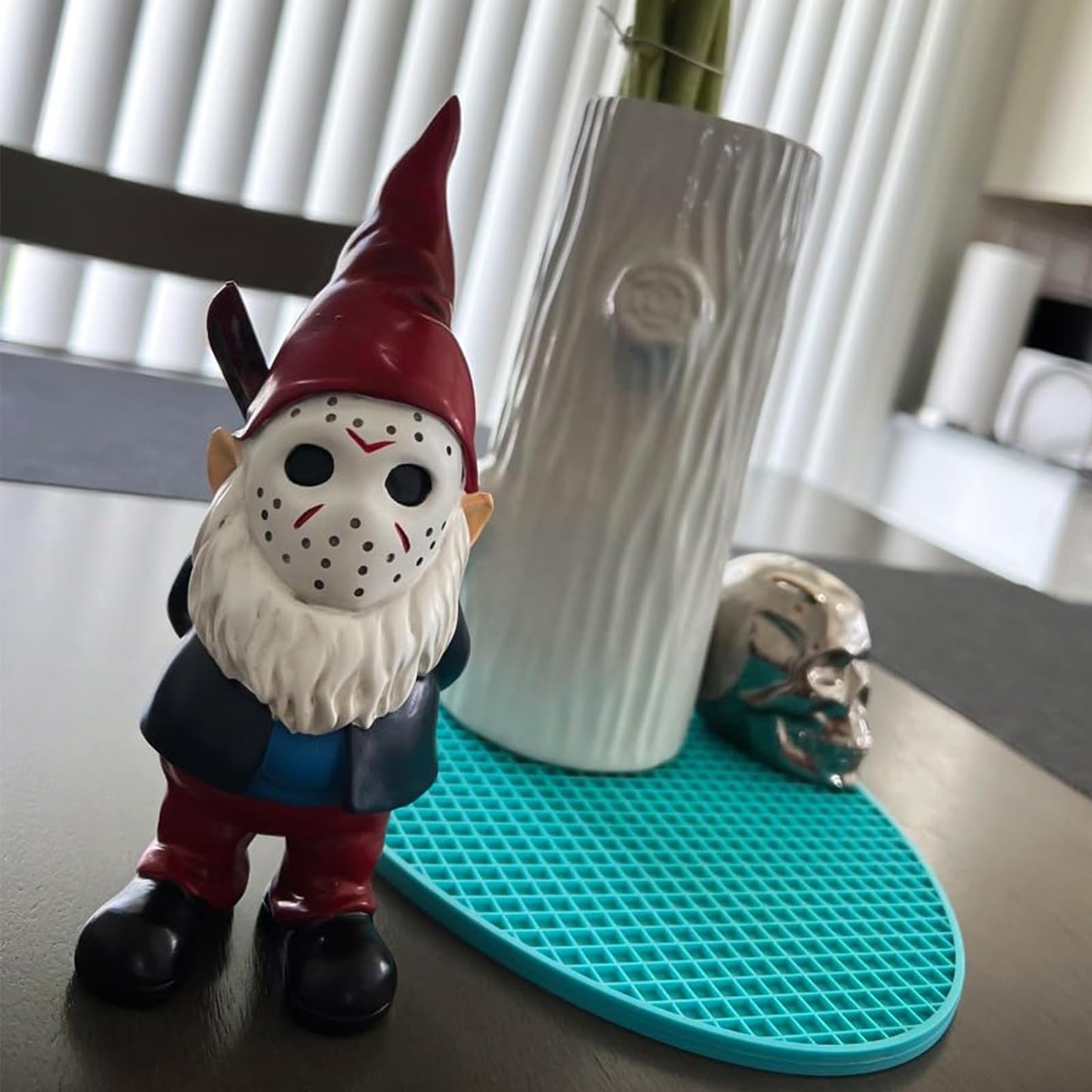 SPINNDO Garden Gnomes Outdoor Decor Yard Art Garden Statues Horror Gnome Gardening Gifts for Women