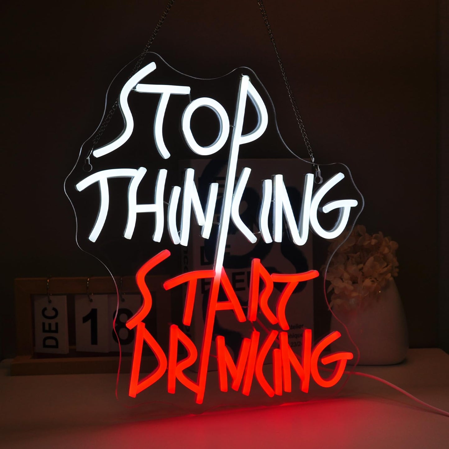Pkshfja Neon Sign Led Light Up Signs for Wall Decor Usb Powered Neon Light Signs Indoor Light for Room Decor Holiday Gift