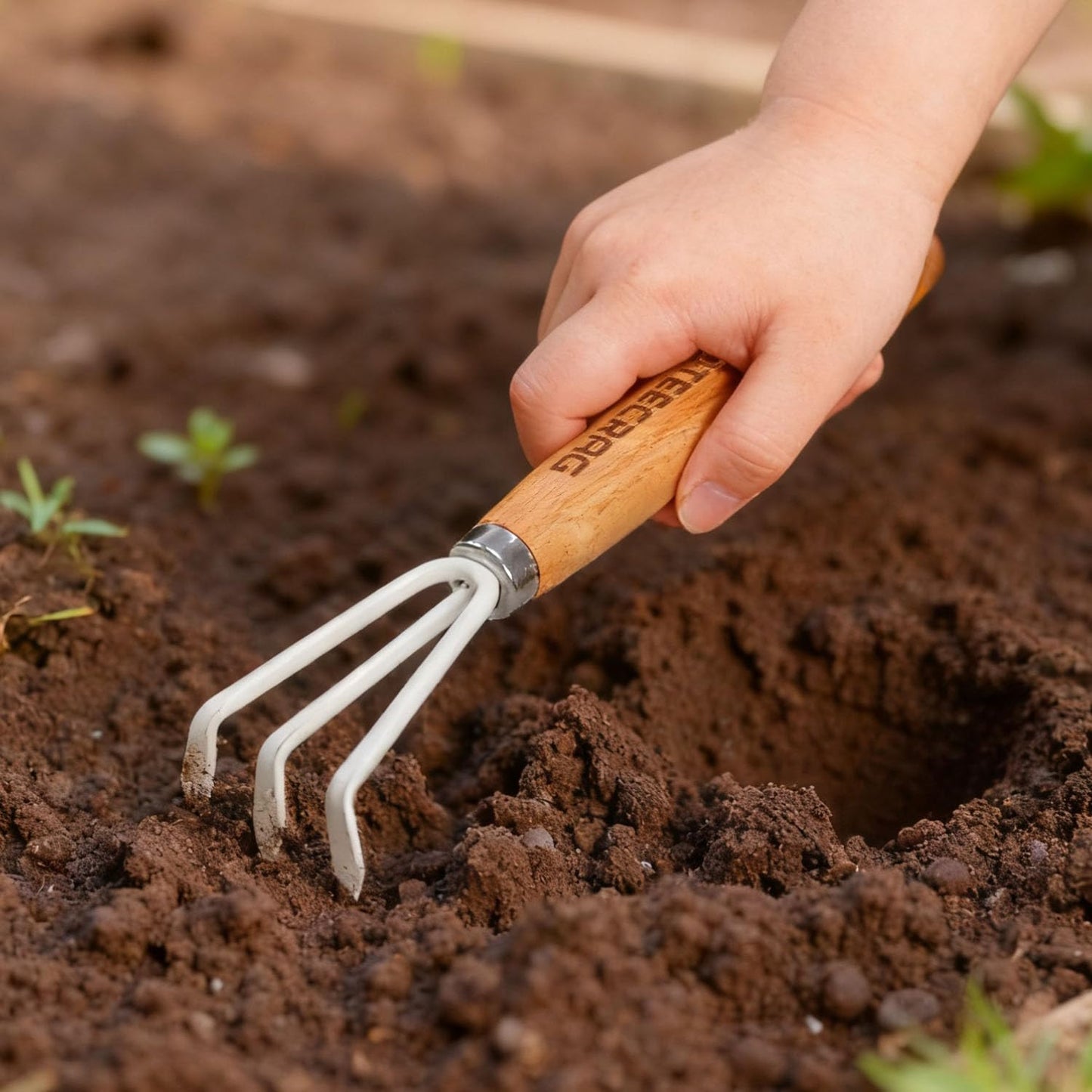 Kids Gardening Tools Set Mini Gardening Tools for Children with Small Shovel, Trowel and Rake, Inspire a Love for Nature