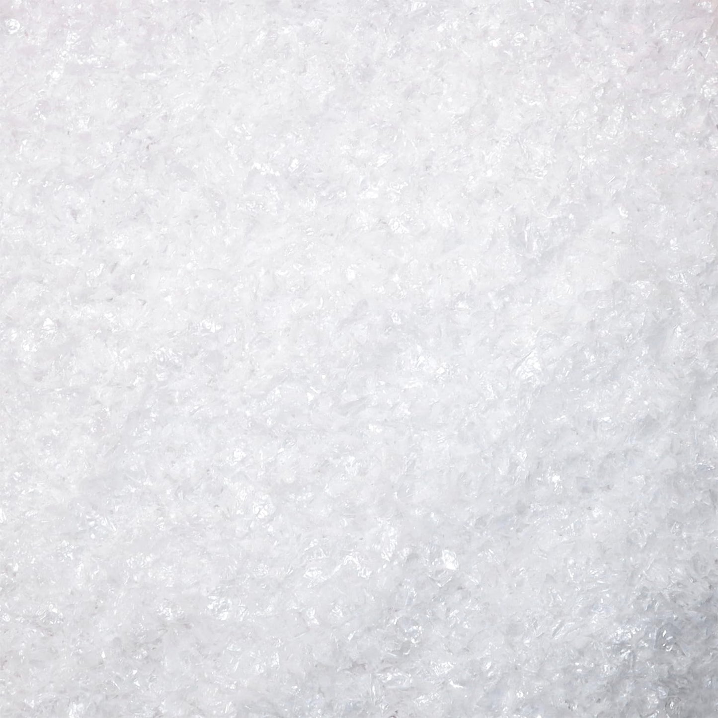 Penta Angel 100g Fake Snow Decorations Plastic Xmas Artificial Snowflake Confetti for Christmas Holiday Home Decor Crafts DIY (Solid White)
