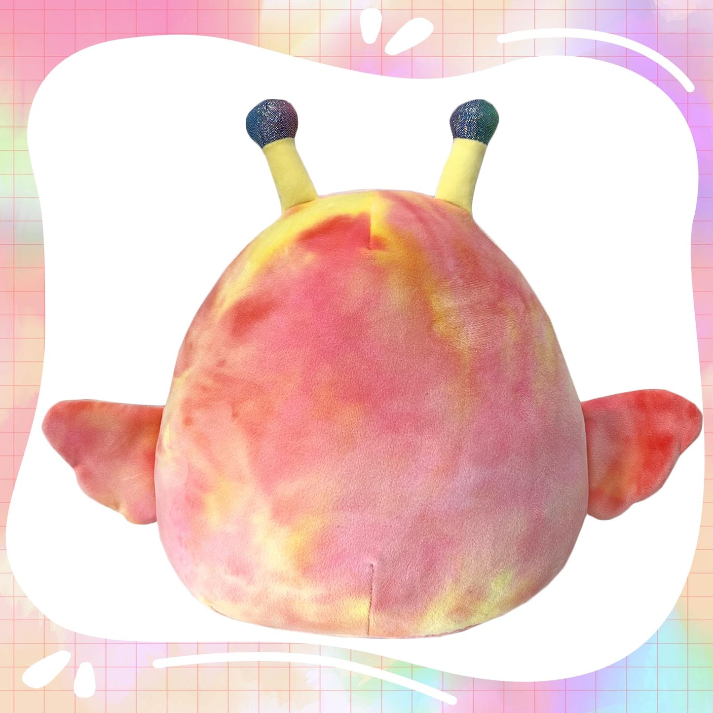 AWNOGKUE Stuffed Animal Butterfly Plush Toys 14 Inch Soft Unicorn Plushies Pillow Cute Rainbow Plushies Room Decoration Birthday Gifts for Kids Toddlers Girls and Boys (Large Butterfly)