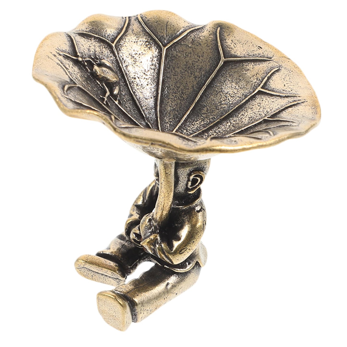 Cabilock Lotus Leaf Tealight Candle Holder Unique Candle Stand for Teacups Decorative Tabletop Accent for Living Room Bedroom and Parties