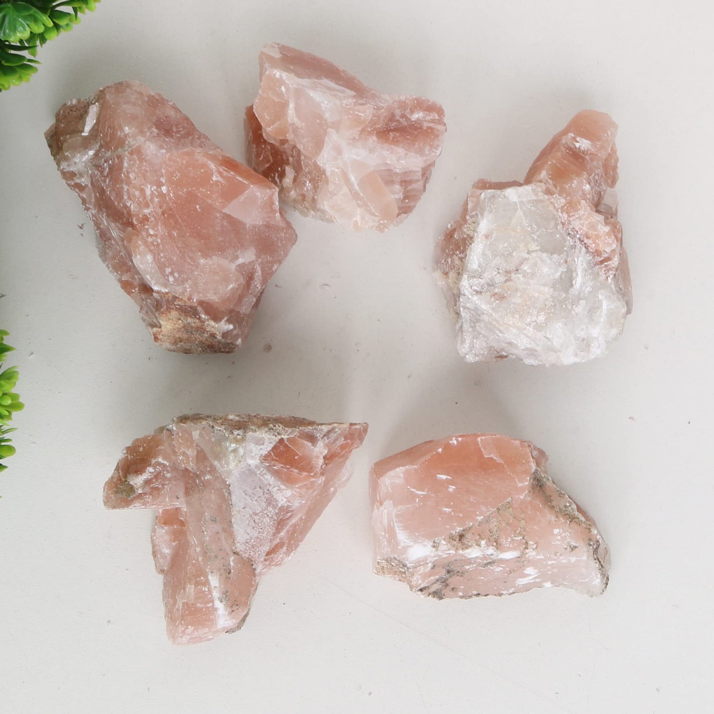 REAL-GEMS Natural Raw Healing Crystals Rough Stones for Tumbling, Cabbing, Polishing, Wire Wrapping, Wicca & Reiki Crystal Healing, Mix Gemstones,7 Chakra (Calcite)