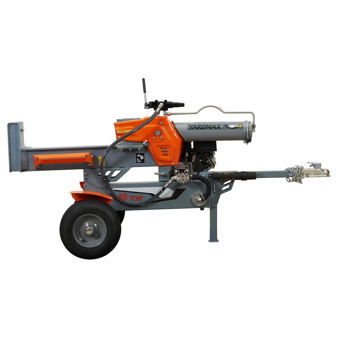 Yardmax Gas Log Splitter 40 Ton 2-Way Half Beam Briggs & Stratton Engine XR1450