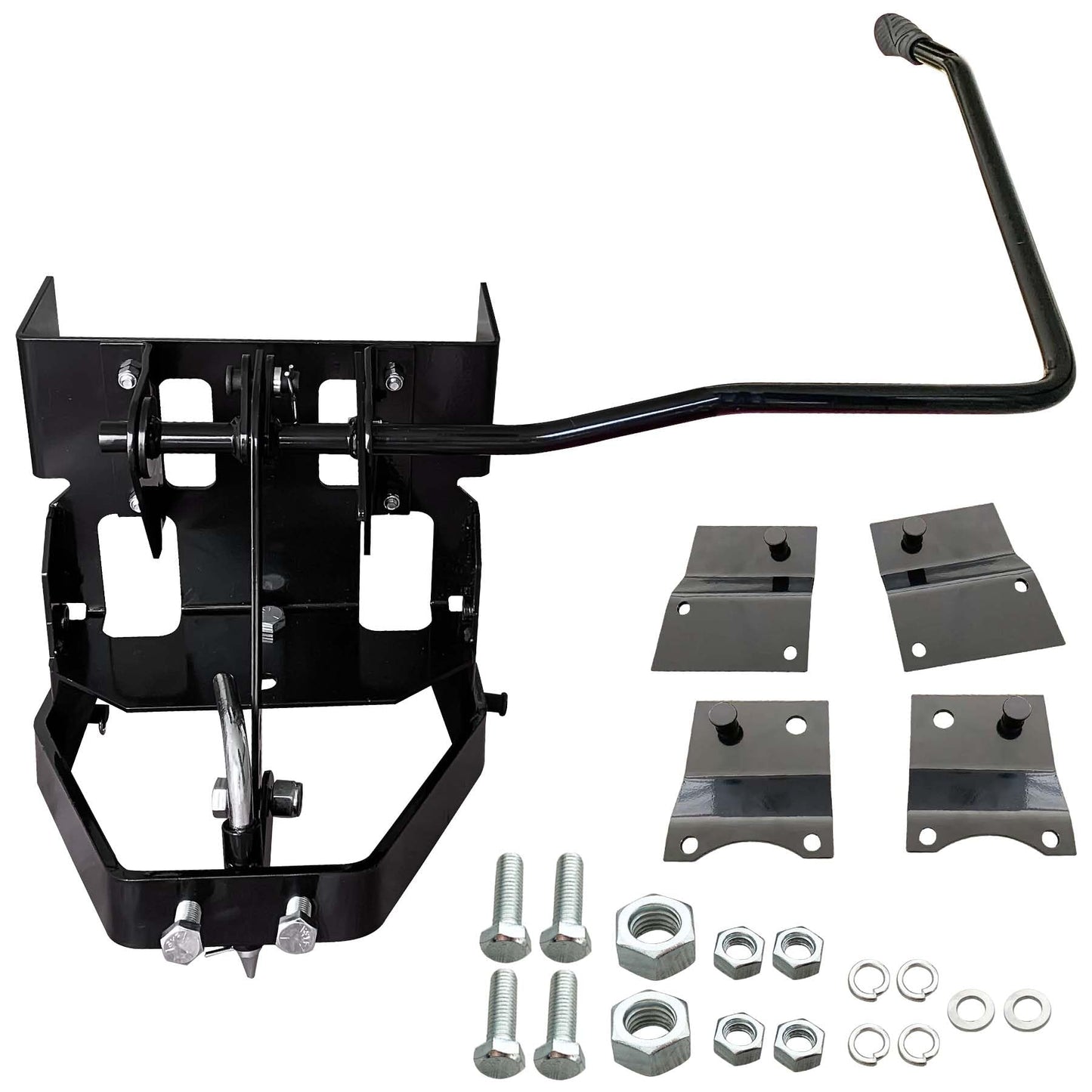 SUONE 585607901 Garden Tractor Sleeve Hitch Attachment Rear Mount Compatible with Husqvarna Craftsman T200 T300 Series for with 23" Or Larger Rear Tires Cub Cadet Riding Lawn Mower Tractors