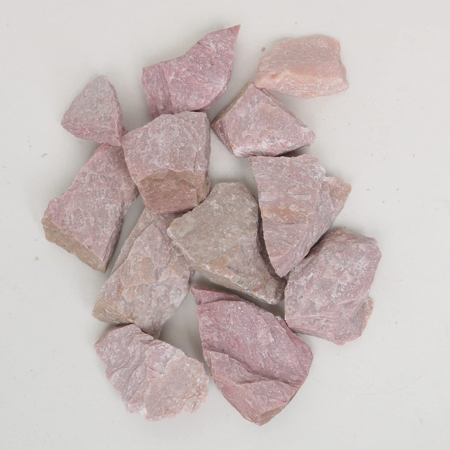 REAL-GEMS Natural Raw Healing Crystals Rough Stones for Tumbling, Cabbing, Polishing, Wire Wrapping, Wicca & Reiki Crystal Healing, Mix Gemstones,7 Chakra (Natural Calcy)