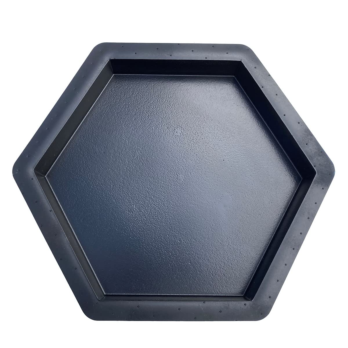 AUTUMN 12" Hexagon Stepping Stone Mold - DIY Concrete Cement Path Maker for Garden Walkway - Made in USA - Decorative Hexagonal Garden Statue & Pathway Mold