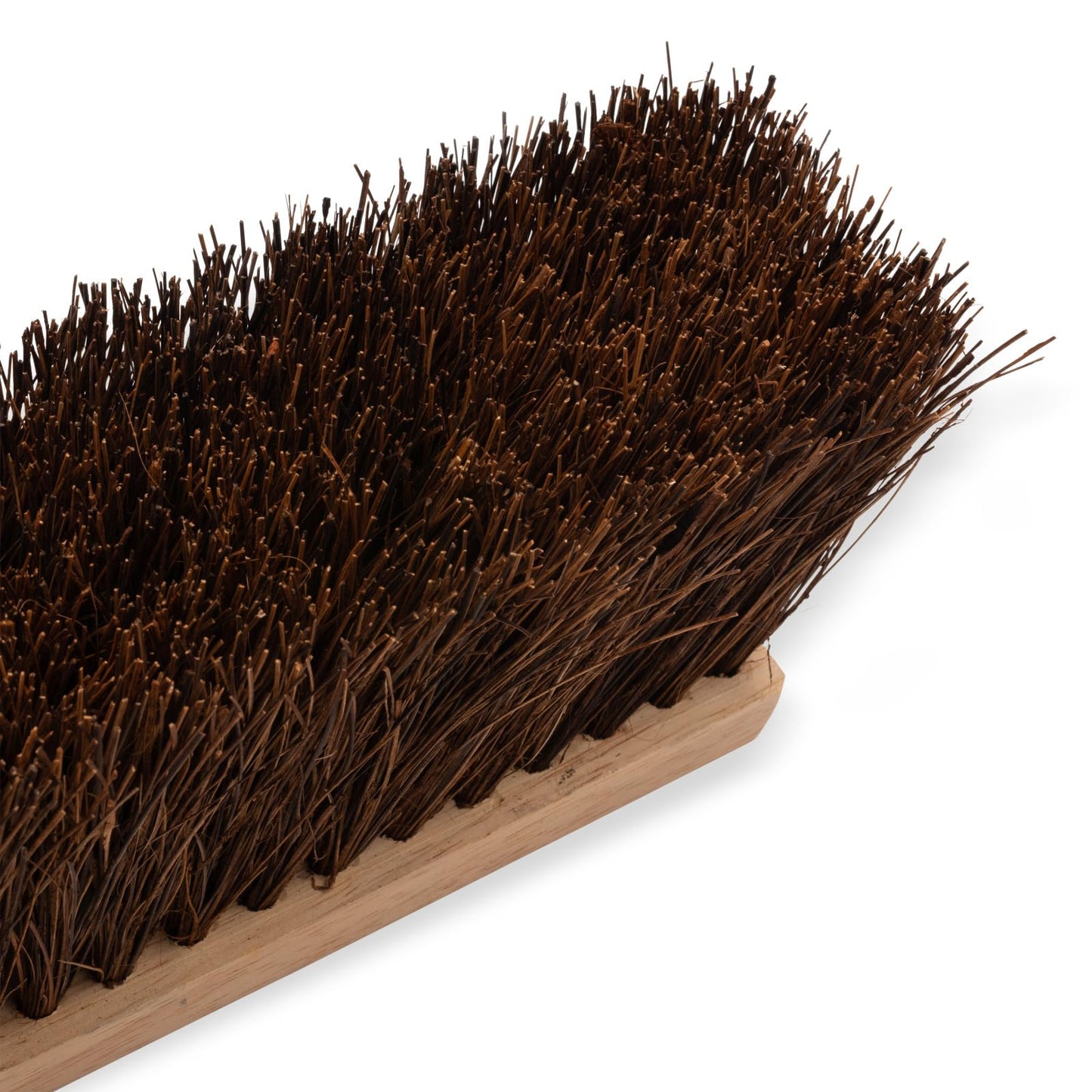 SPARTA Flo-Pac Garage Sweep with Palmyra Bristles, Heavy Duty Broom Head for Indoor and Outdoor Use on Rough Surfaces, 18" Long, 1 Count, Natural