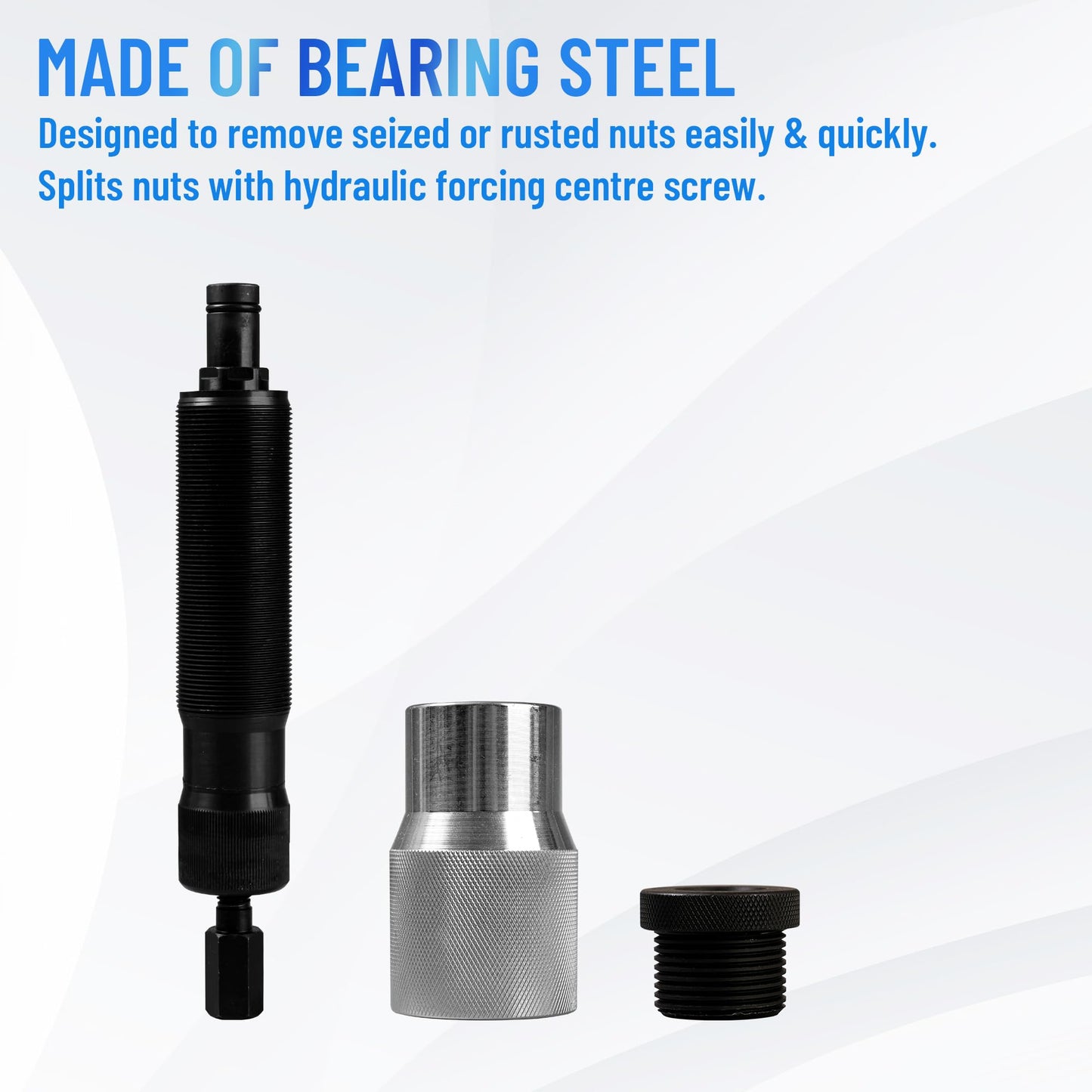 Hydraulic Nut Splitter Tool,Metal Nut Cutter Splitter, Nut Removal Tool for Broken Damaged Corroded Nut Bot