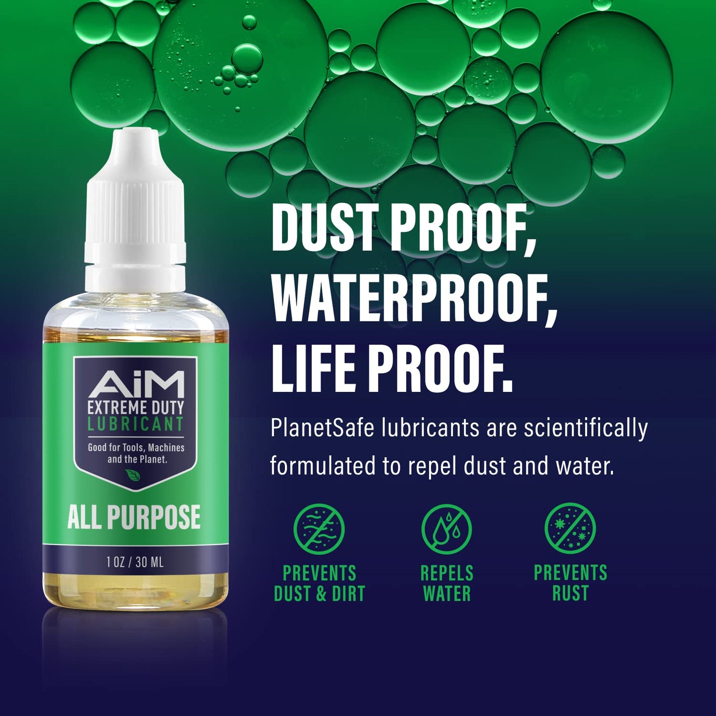 PlanetSafe Lubricants Hedge Trimmer Oil for Blades - 1 oz + 4 oz - Spray & Cleaner for Tools - Lubricating Oil for Mini Chainsaw - Resin Solvent for Hedge Trimmer - Made in the USA