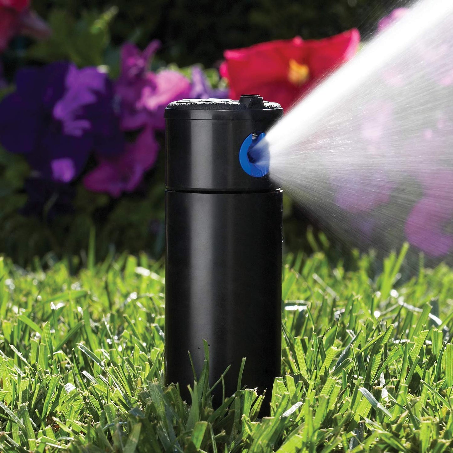 Hunter PGP-ADJ 3/4" Rotor Sprinkler Head, Adjustable 40°-360° Arc, 4" Pop-Up Gear Drive Lawn Irrigation Head, 22-52 ft Spray Distance, Preinstalled 3.0 GPM Nozzle