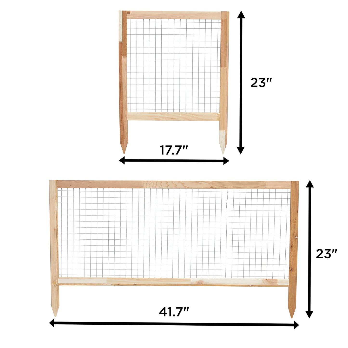 Jumbl Raised Canadian Cedar Garden Bed | Garden Beds Outdoor | Elevated Wood Planter for Growing Fresh Herbs, Vegetables, Flowers, Succulents & Other Plants at Home | Great for Outdoor | 48x48x10”