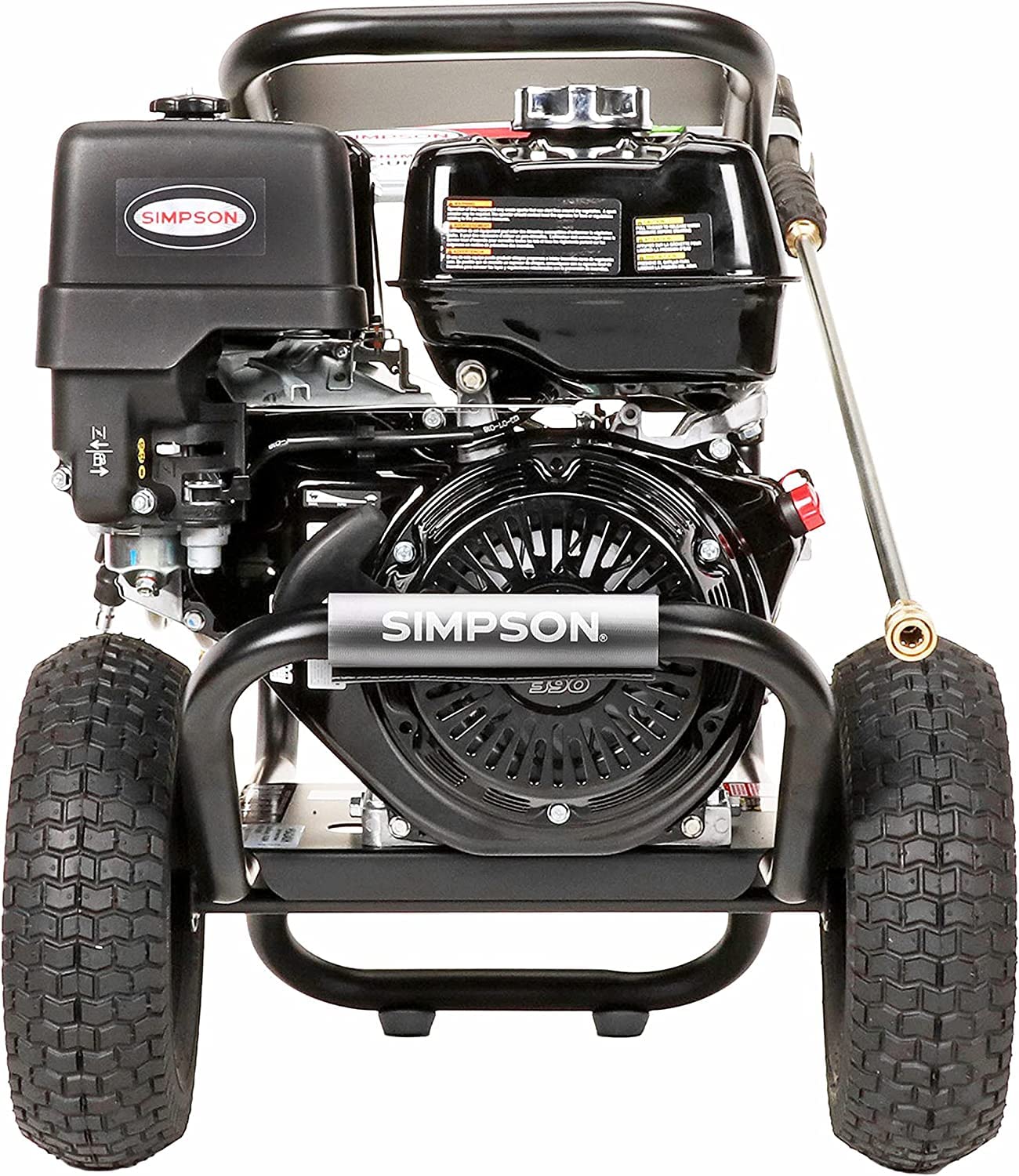 Simpson PS4240 PowerShot Gas Pressure Washer Powered by Honda GX390, 4200 PSI at 4.0 GPM, (49 State) 60456