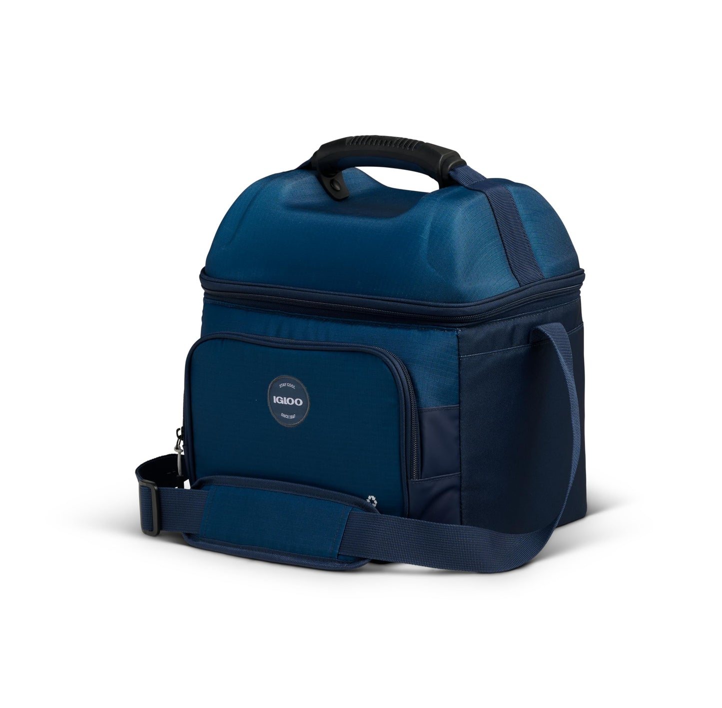 Igloo Gripper Hardtop Lunchbox | 22 Can Capacity Cooler Bag | Blue Shale