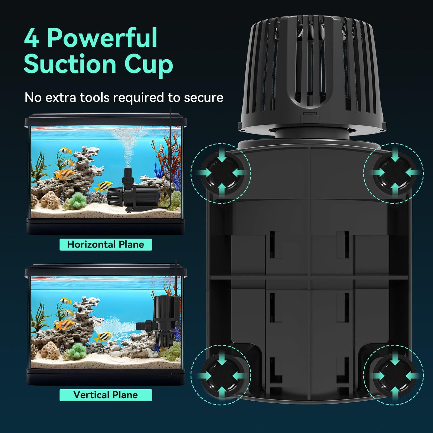 1587 GPH Pond Pump, 55W Submersible Water Pump with Control Panel, 16.5FT. Lift Height for Koi Pond Pool, Waterfall, Fish Tank, Aquarium, Hydroponic, Ultra Quiet, Barrier Bag & 16.5FT Power Cord