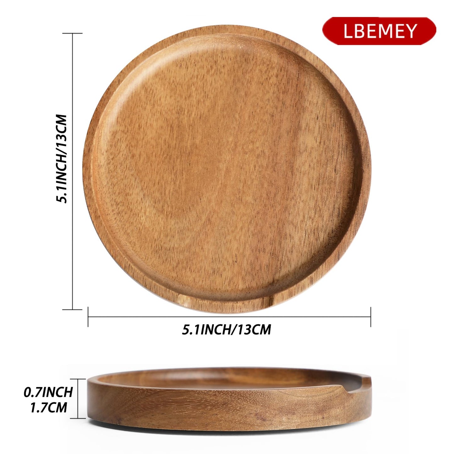 Acacia Wood Spoon Rest Holder, Wooden Spoon Holder For Kitchen Stove Top With Non-Slip Silicone Feet, Perfect Stand For Spoon, Coffee Spoon, Cooking Spoon, Shovel And Tongs (Brown)