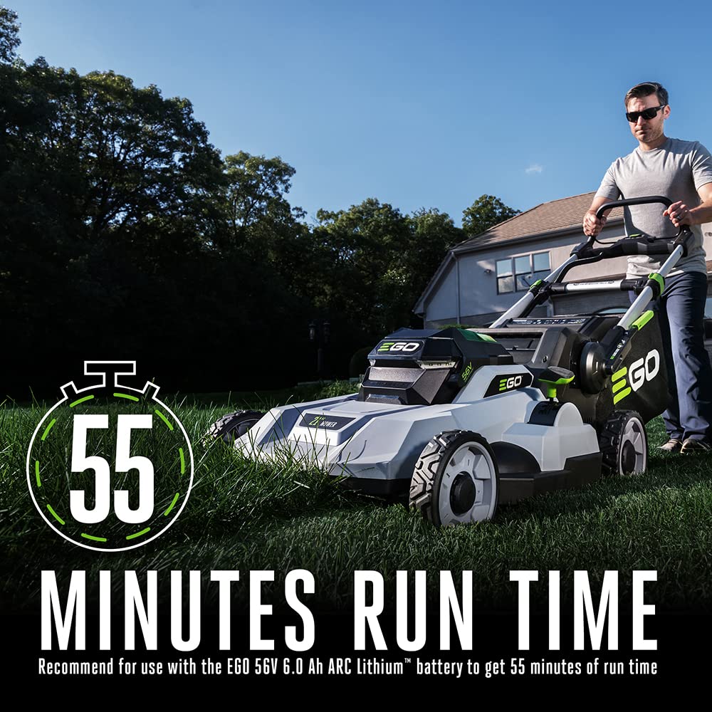 EGO POWER+ Electric Lawn Mower, Cordless Push, 21" Deck, Battery and Charger Not Included - LM2110