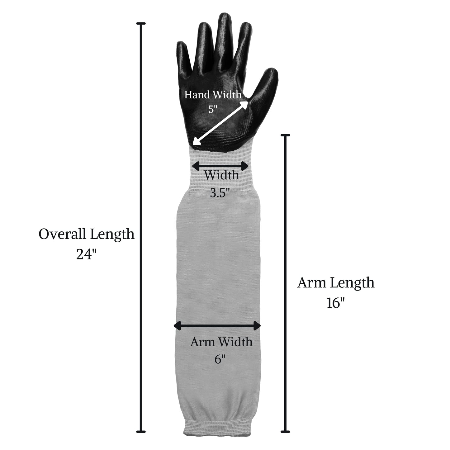 CHARGUY Long Sleeve Gardening Gloves, Protection Flexible Sleeves, No-Slip Grip Strong Durable Garden Gloves, Extended Cuff Women Men (Medium)