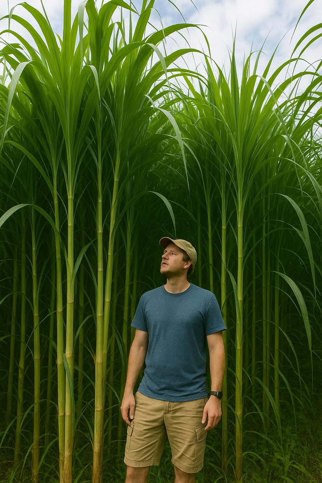 Skyscraper Grass for Privacy - Gets 10 Feet Tall Fast - Change The View - Approx 1,000 Seeds per Ounce (16 OZ - 16,000 Seeds)