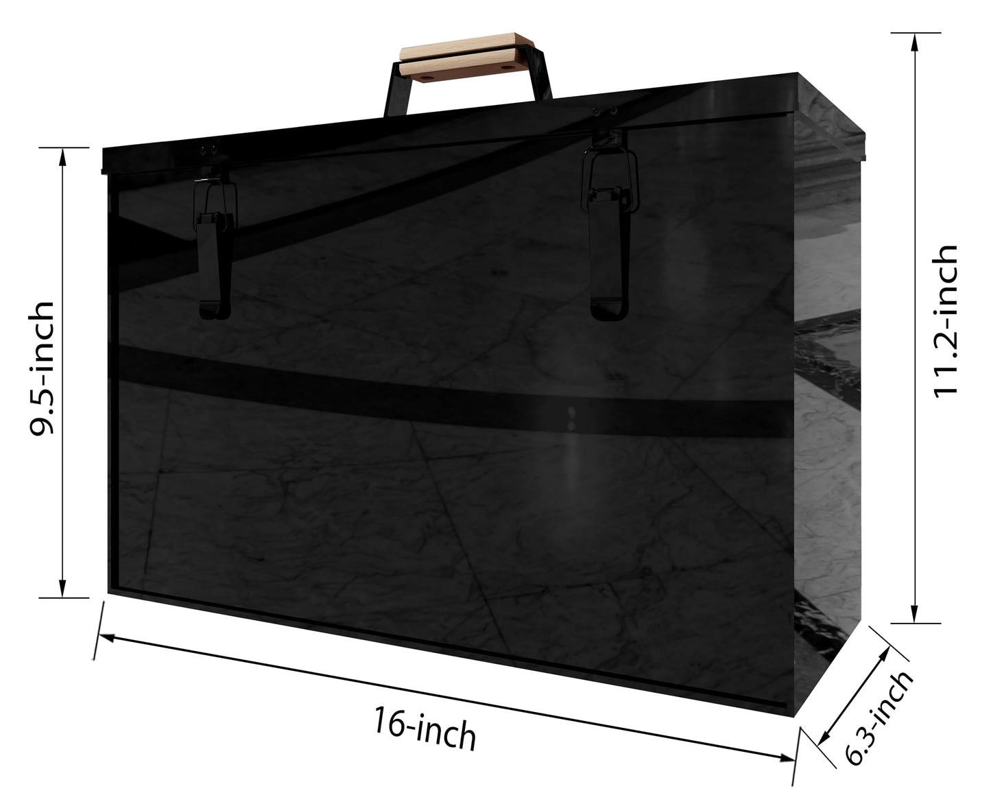 Fire Beauty Ash Bucket, Black, FB204